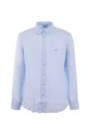 Etro Men's Button-down Collar Cotton Shirt In Celeste
