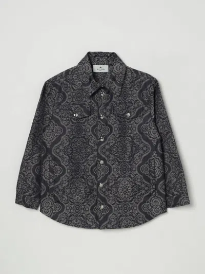 ETRO SHIRT ETRO KIDS COLOR BLUE,G82667009