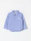 Etro Striped Shirt In Blue