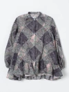Etro Paisley-print Blouse In Blau