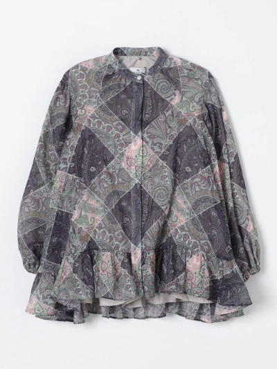 ETRO SHIRT ETRO KIDS COLOR BLUE,F96086009
