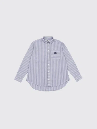Etro Shirt  Kids Color White In Blue