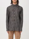 Etro Paisley Pattern Button-down Collar Shirt In Schwarz
