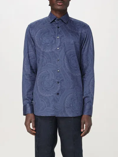 ETRO SHIRT ETRO MEN COLOR BLUE,423676009