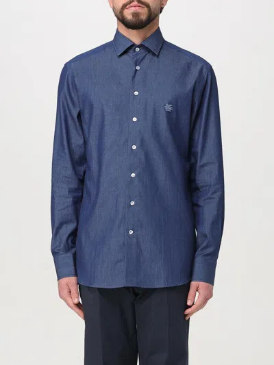 ETRO SHIRT ETRO MEN COLOR BLUE,G48551009
