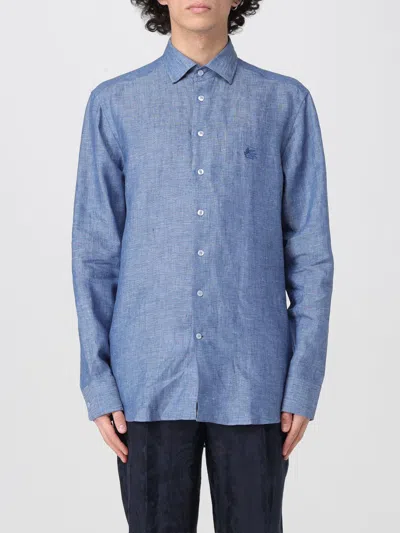 ETRO SHIRT ETRO MEN COLOR BLUE,G46767009