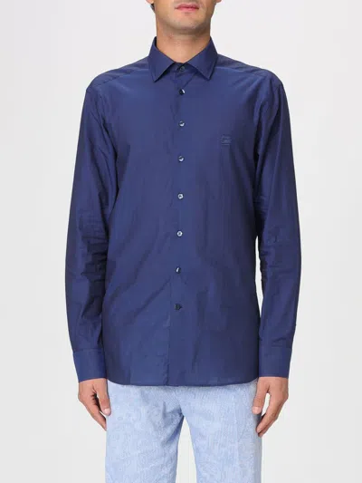 Etro Shirt Men  In Blue