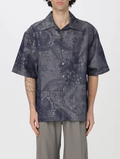 Etro Shirt  Men Color Blue