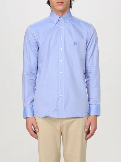 Etro Shirt  Men Color Blue In Blau