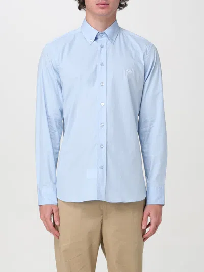 Etro Shirt  Men Color Gnawed Blue