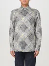 Etro Printed Shirt In Green