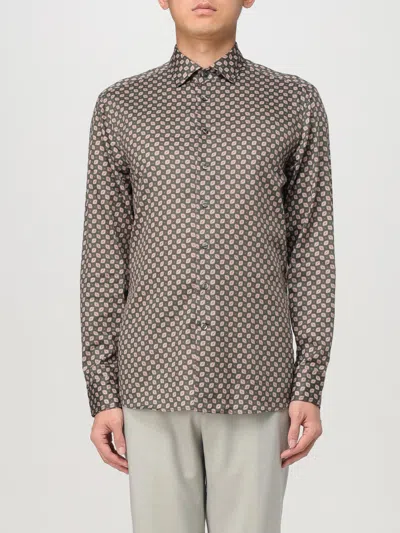 Etro Shirt  Men Color Green In Grün