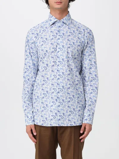 Etro Paisley Shirt In Blue