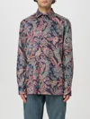 Etro Shirt With Paisley Print In Bunt