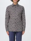 Etro Shirt  Men Color Navy In Black
