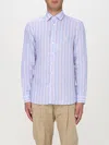 Etro Striped Long-sleeved Shirt In Pink