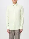 Etro Linen Shirt With Pegaso Embroidery