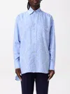 Etro Women's Cotton Overshirt In Blue