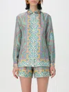 Etro Multi-coloured Silk Paisley Shirt In Multicolor