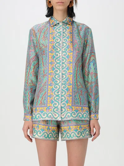 ETRO SHIRT ETRO WOMAN COLOR MULTICOLOR,423682005
