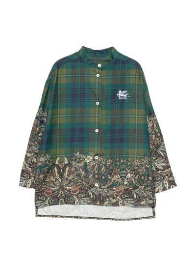 Etro Kids' Shirt In Green