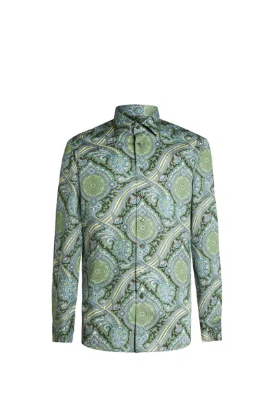 Etro Shirt In Green