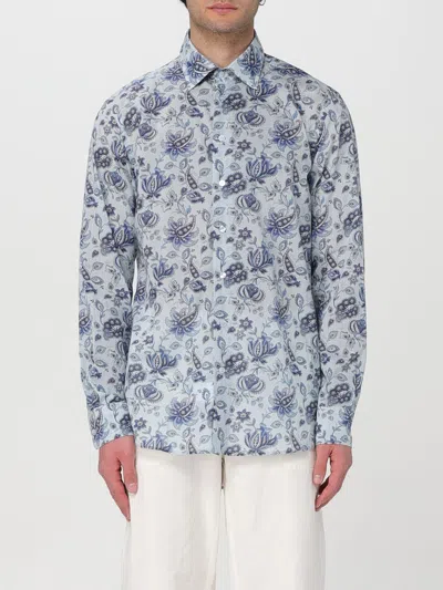Etro Shirt Men  In Blue