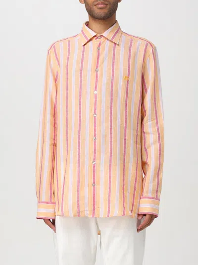 Etro Shirt Men  In Orange