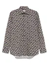 Etro Roma Paisley Print Shirt In Multi