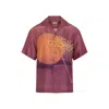 Etro Printed Short-sleeved Bowling Shirt In Multicolour