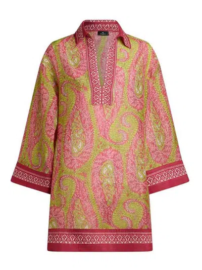 Etro Shirt In Pink
