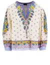 Etro Shirt In Print On White Base