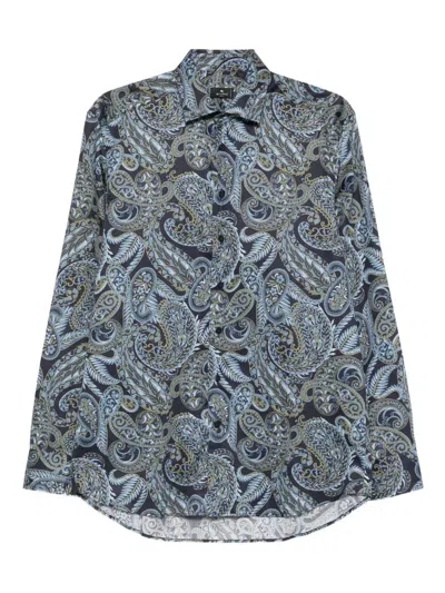 Etro Shirt Roma In Gray