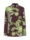 Etro Floral Print Viscose Shirt In Stampa F.do Moro