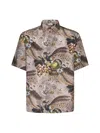 Etro Floral-print Bowling Shirt In Stampa F.do Rosa