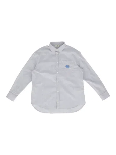Etro Kids' Shirt In Gray