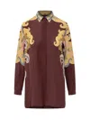 Etro Women's Printed Shirt In Moro