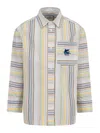 Etro Striped Shirt In White