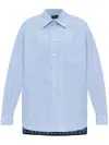 Etro Women Shirt With Paisley Print In Blue