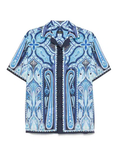 ETRO SHIRT WITH PAISLEY PRINT