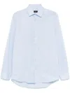 Etro Shirt With Pegasus Pattern In Blue