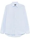 Etro Shirt With Pegasus Pattern In Blue