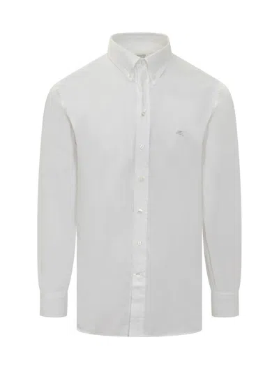 Etro Shirt With Pegaso In White