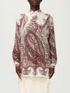 Etro Long Sleeved Pattern-printed Shirt In Multi