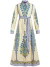 Etro Shirtdress With Paisley Print In Multicolour