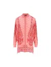 Etro Printed Button-up Silk Shirt