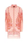 Etro Printed Button-up Silk Shirt