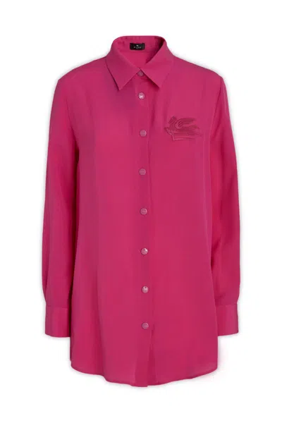 Etro Shirts In Red