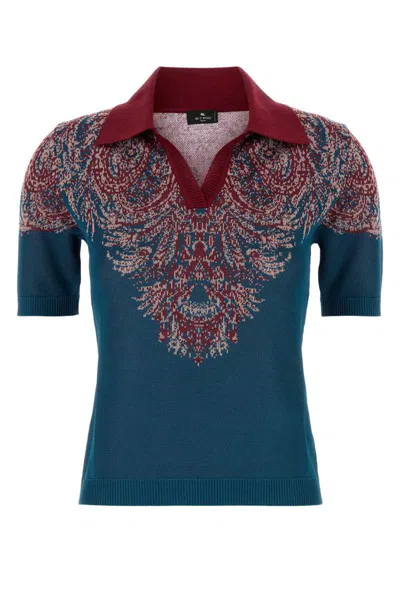 Etro Shirts In Blue