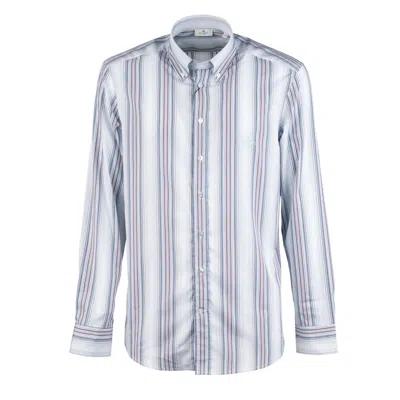 ETRO ETRO STRIPED COTTON SHIRT